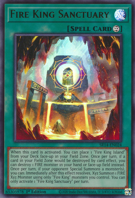 Fire King Sanctuary - SR14-EN024 - Ultra Rare 1