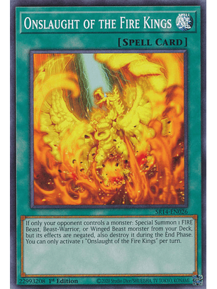 Onslaught of the Fire Kings - SR14-EN026 - Common 