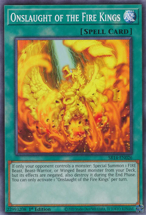 Onslaught of the Fire Kings - SR14-EN026 - Common 