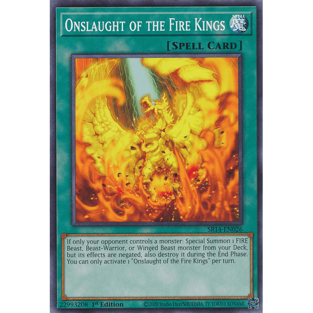 Onslaught of the Fire Kings - SR14-EN026 - Common 