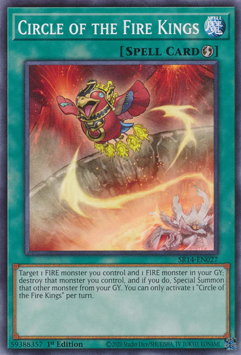 Circle of the Fire Kings - SR14-EN027 - Common 