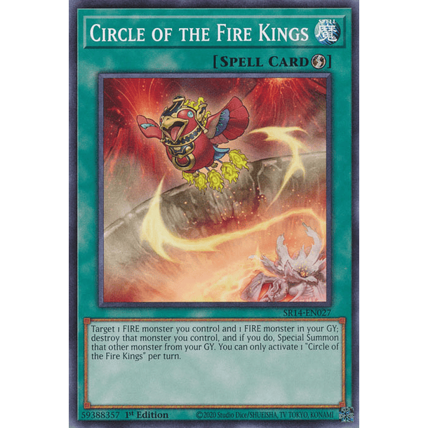Circle of the Fire Kings - SR14-EN027 - Common 