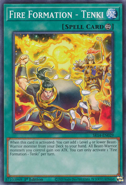 Fire Formation - Tenki - SR14-EN029 - Common 