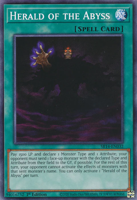 Herald of the Abyss - SR14-EN032 - Common 
