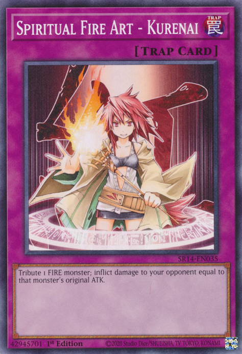 Spiritual Fire Art - Kurenai - SR14-EN035 - Common  1