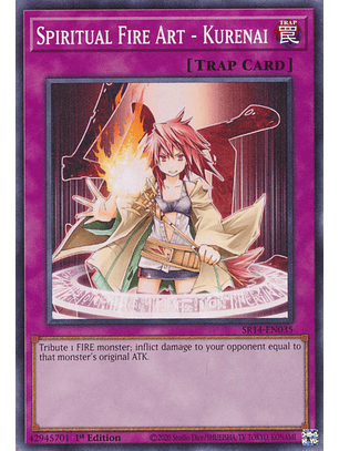 Spiritual Fire Art - Kurenai - SR14-EN035 - Common 