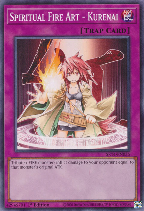 Spiritual Fire Art - Kurenai - SR14-EN035 - Common 
