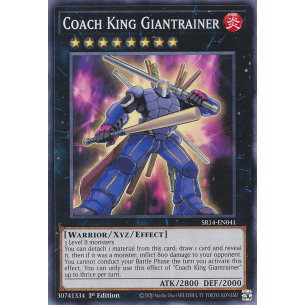 Coach King Giantrainer - SR14-EN041 - Common 