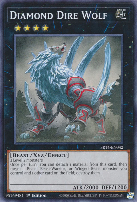 Diamond Dire Wolf - SR14-EN042 - Common 