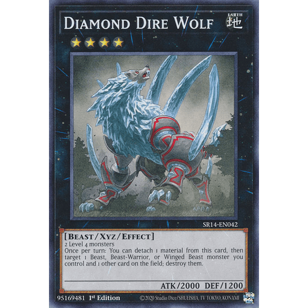 Diamond Dire Wolf - SR14-EN042 - Common 