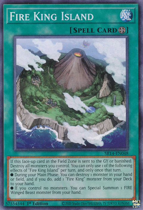 Fire King Island - SR14-EN048 - Common 