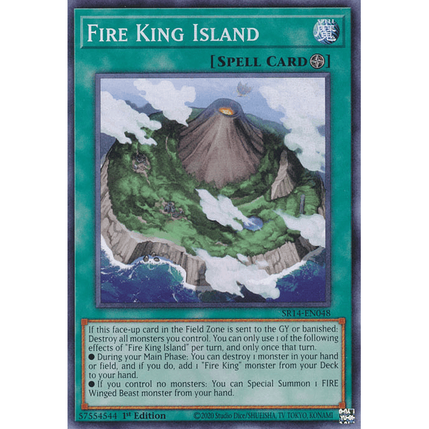 Fire King Island - SR14-EN048 - Common 