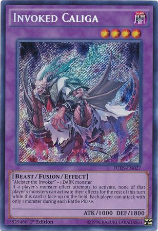 Invoked Caliga - FUEN-EN027 - Secret Rare 1
