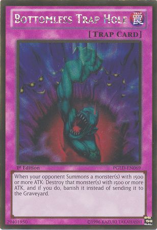 Bottomless Trap Hole - PGLD-EN069 - Gold Rare 1