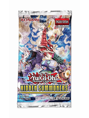 Hidden summoners sobre con 5 tarjetas (ingles)