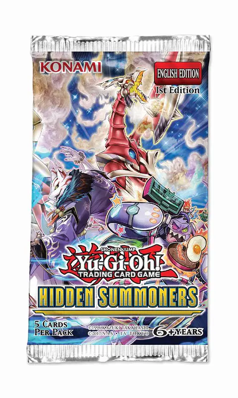 Hidden summoners sobre con 5 tarjetas (ingles)