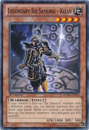 Legendary Six Samurai - Kizan - SDWA-EN016 - Common 1