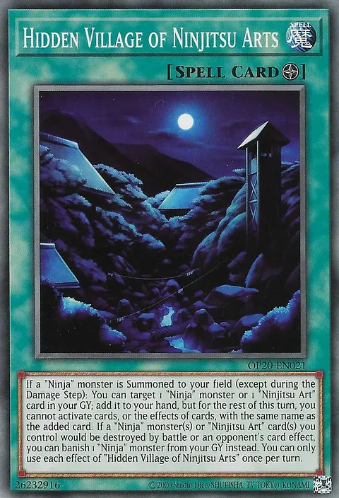 Hidden Village of Ninjitsu Arts - OP20-en021 - Common 