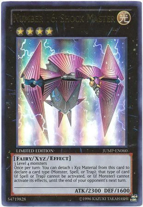 Number 16: Shock Master - JUMP-EN060 - Ultra Rare