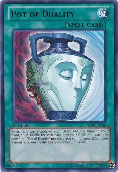 Pot of Duality - BP01-EN046 - Rare
