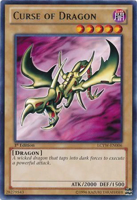 Curse of Dragon - LCYW-EN006 - Rare