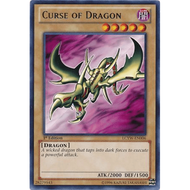 Curse of Dragon - LCYW-EN006 - Rare