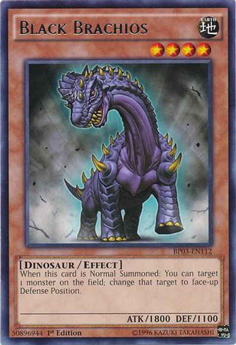 Black Brachios - BP03-EN112 - Rare (español)