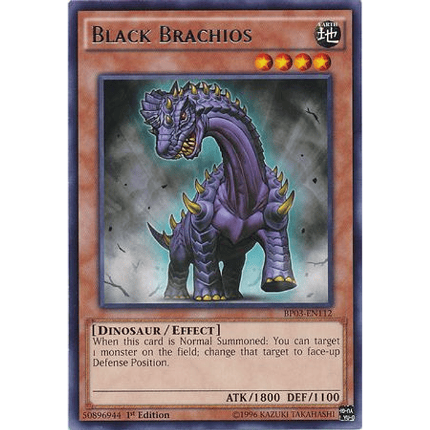 Black Brachios - BP03-EN112 - Rare (español)