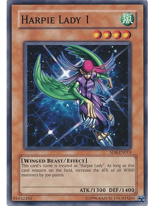 Harpie Lady 1 - SD8-EN013 - Common