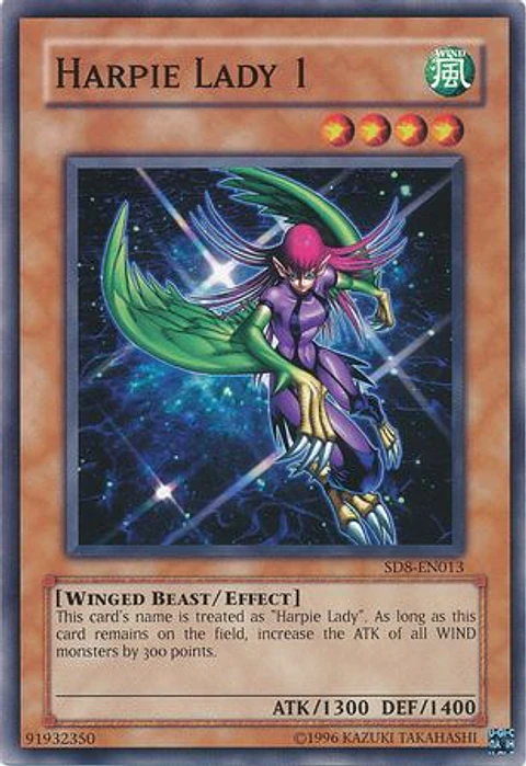 Harpie Lady 1 - SD8-EN013 - Common