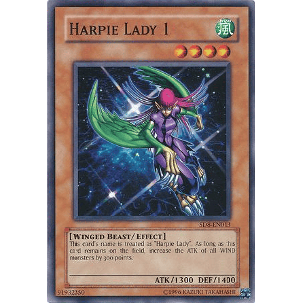 Harpie Lady 1 - SD8-EN013 - Common