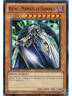 Belial - Marquis of Darkness - SDGU-EN015 - Common