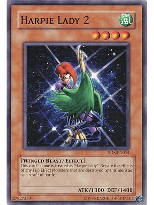 Harpie Lady 2 - SD8-EN014 - Common