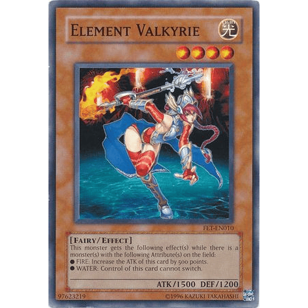 Element Valkyrie - FET-EN010 - Common 1st Edition