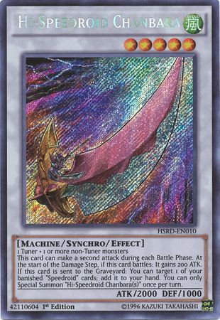 Hi-Speedroid Chanbara - HSRD-EN010 - Secret Rare 1