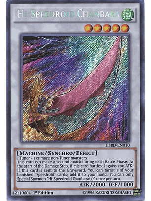 Hi-Speedroid Chanbara - HSRD-EN010 - Secret Rare