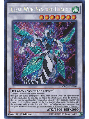 Clear Wing Synchro Dragon - CROS-EN046 - Secret