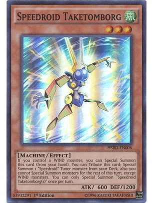 Speedroid Taketomborg - HSRD-EN006 - Super Rare 