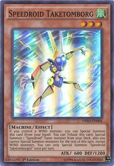 Speedroid Taketomborg - HSRD-EN006 - Super Rare 