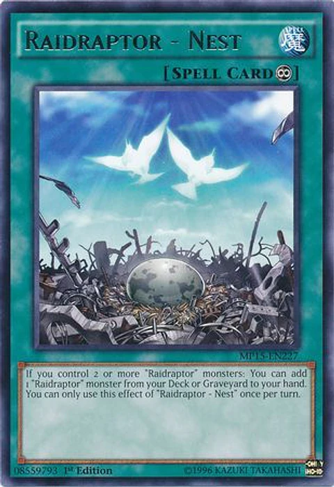 Raidraptor - Nest - MP15-EN227 - Rare
