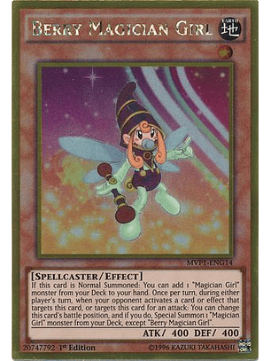 Berry Magician Girl - MVP1-ENG14 - Gold Rare