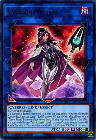 Cyberse Witch - CYHO-EN035 - Rare  1