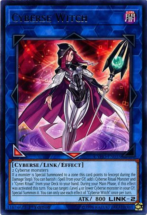 Cyberse Witch - CYHO-EN035 - Rare 