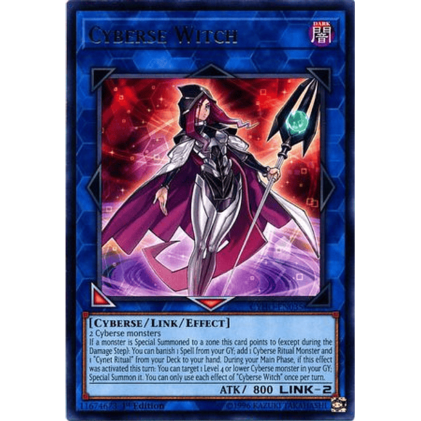 Cyberse Witch - CYHO-EN035 - Rare 