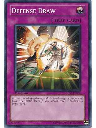 Defense Draw - 5DS3-EN038 - Common