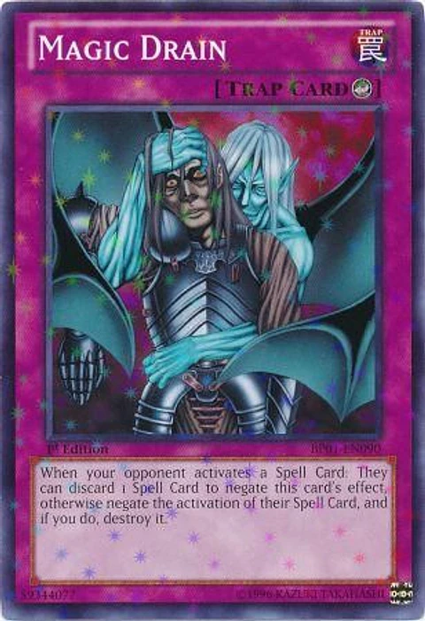 Magic Drain - BP01-EN090 - Starfoil Rare 