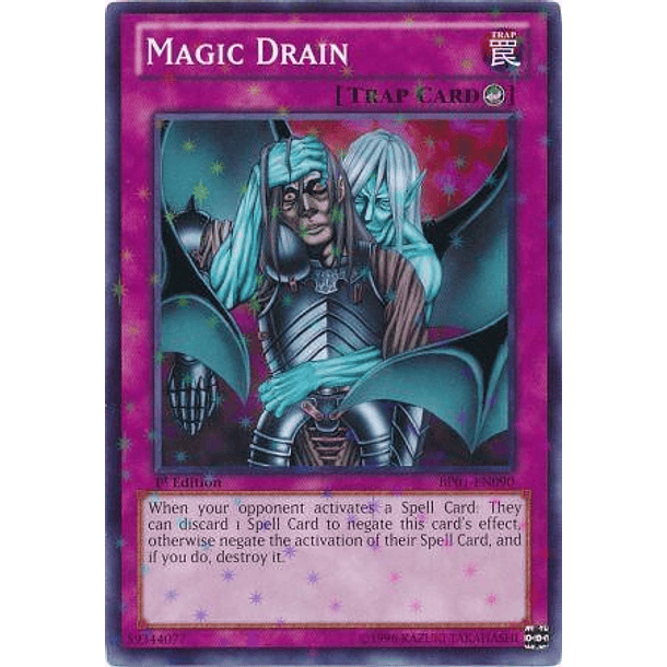 Magic Drain - BP01-EN090 - Starfoil Rare 