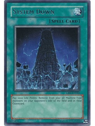 System Down - CRV-EN041 - Rare 