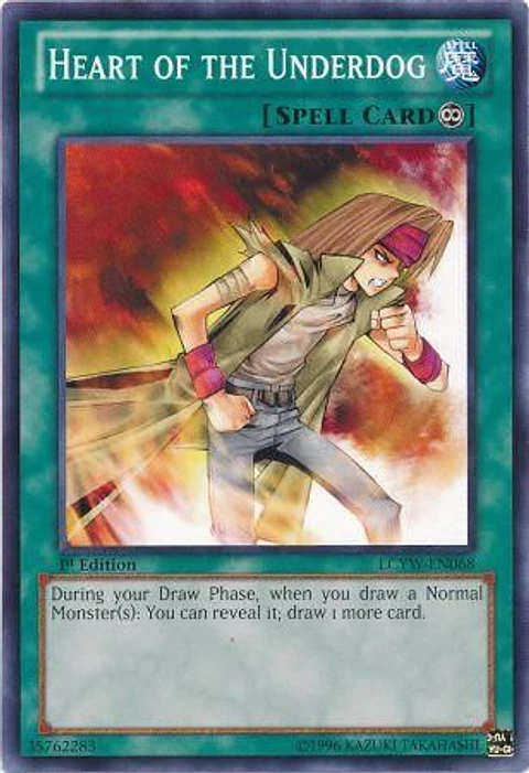 Heart of the Underdog - LCYW-EN068 - Common
