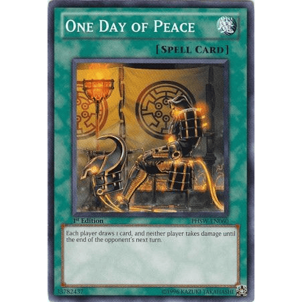 One Day of Peace - PHSW-EN060 - Common